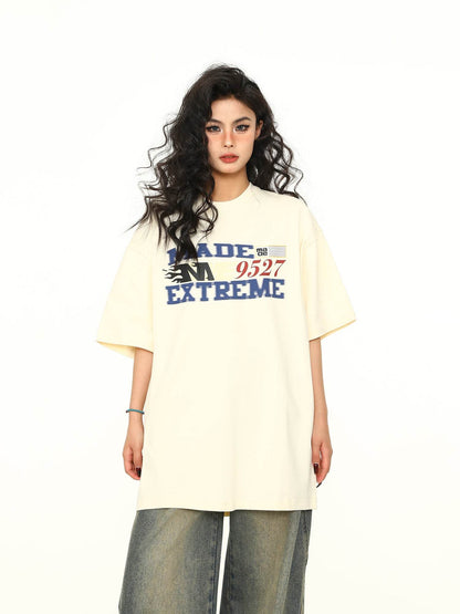 Retro Short-sleeved T-shirt For Women MuddyStock