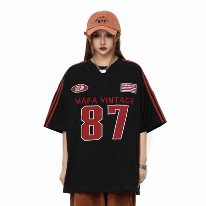 Printed Cotton T-shirt For Women MuddyStock