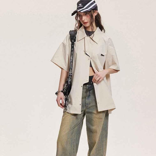 Loose Casual Short Sleeve For Women MuddyStock