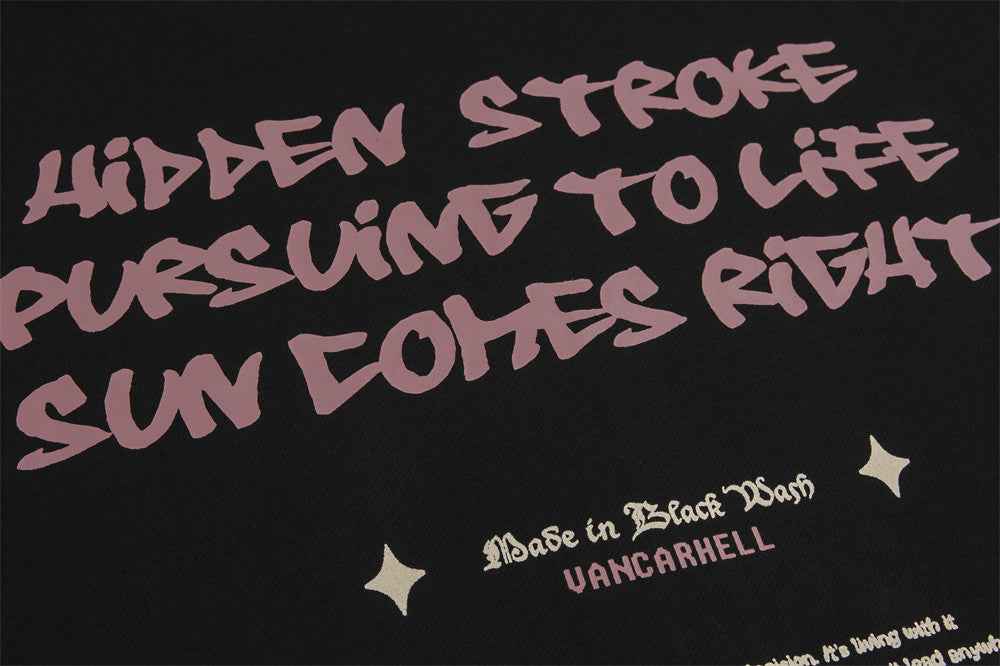 High Street Niche Five-pointed Star Brushed Hoodie For Women MuddyStock