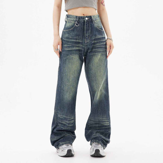Distressed High Street American Jeans For Women MuddyStock