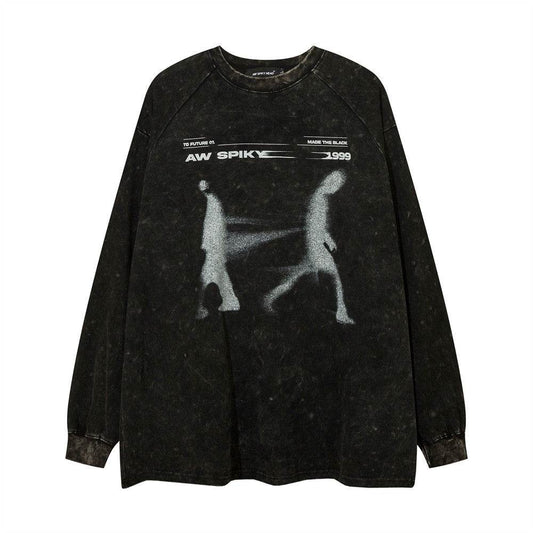 Fashion Long Sleeve T-shirt For Men And Women MuddyStock
