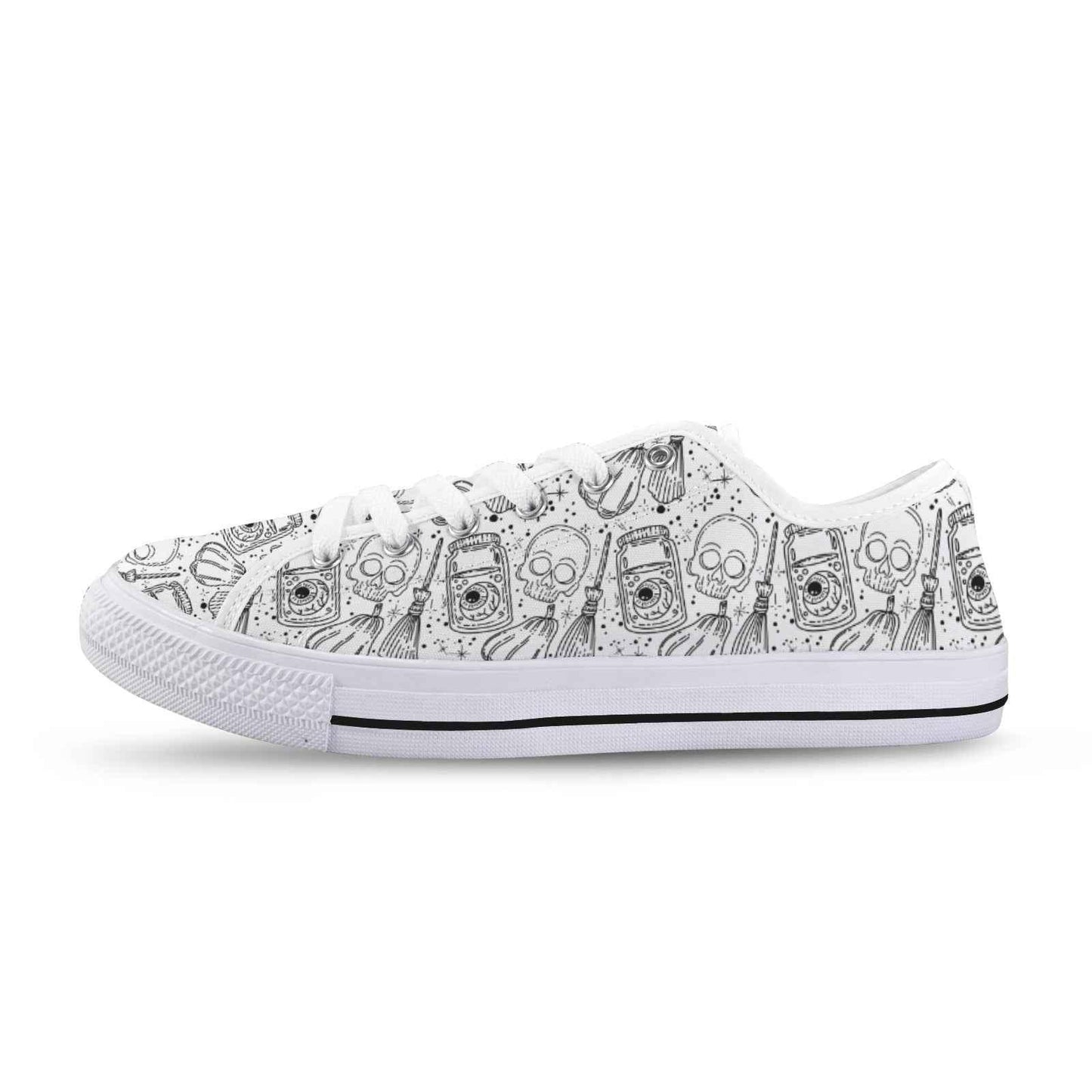 Seattle Low Top Men's Shoes With Abstract Design