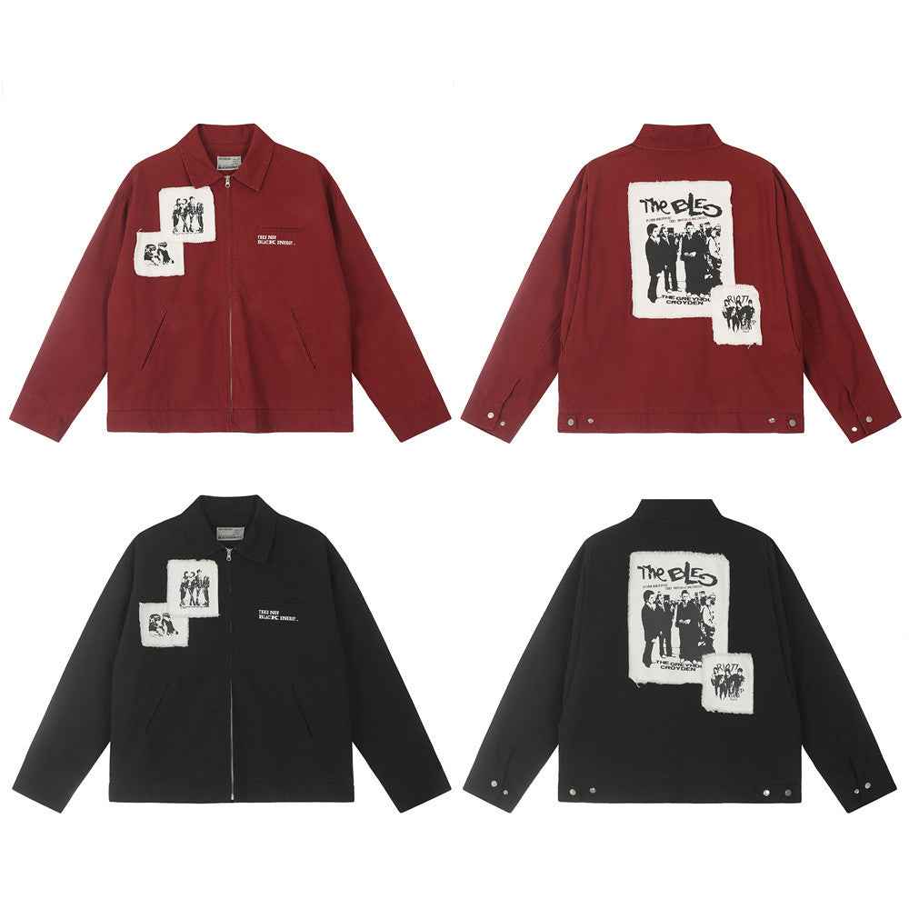 Retro Canvas Jacket For Men And Women MuddyStock