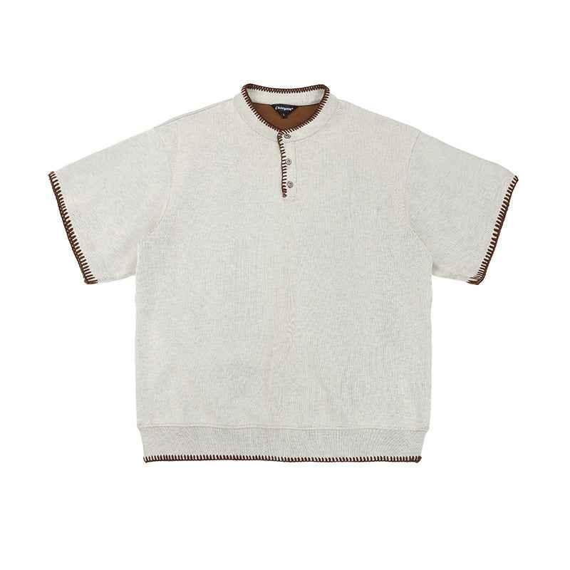 Retro Summer Zipper Short Sleeve For Men And Women