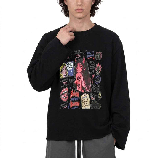 Unisex Waffle Raw Edge T-Shirt | MuddyStock Originals