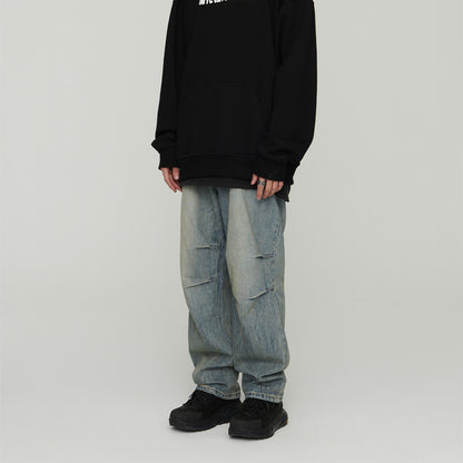 Light Wash Grey Denim Jeans For Men MuddyStock All Products