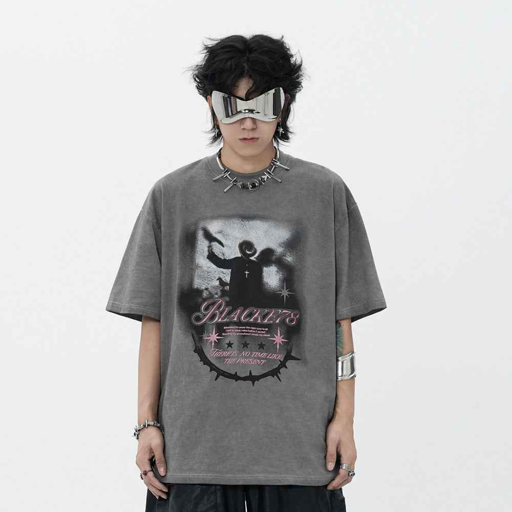 Men's Summer Pure Cotton Half Sleeve T-shirt MuddyStock