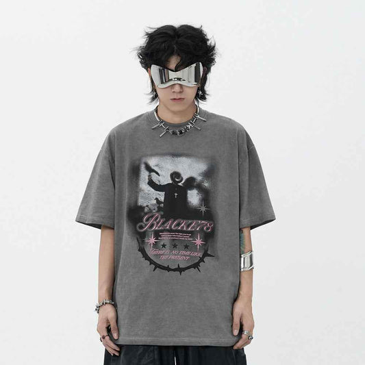 Men's Summer Pure Cotton Half Sleeve T-shirt MuddyStock