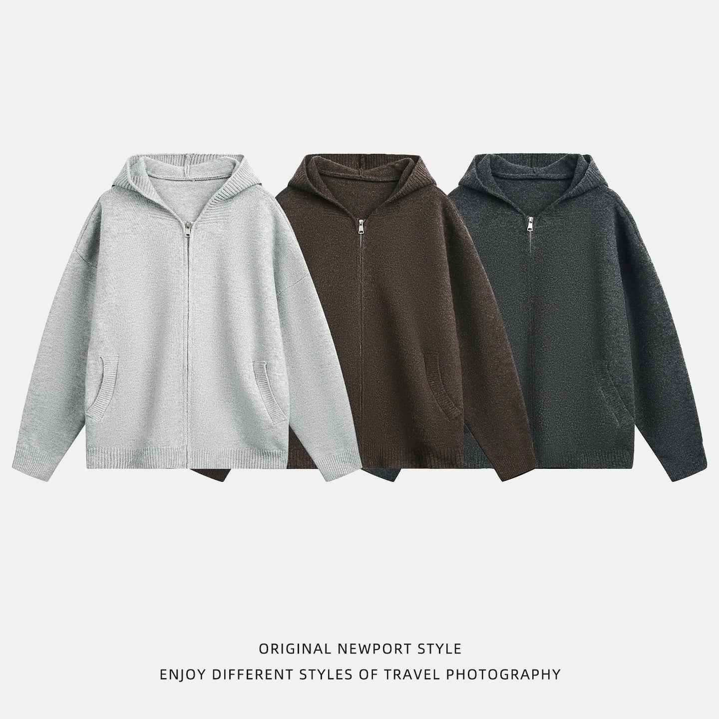 American Retro Hoodie For Men MuddyStock