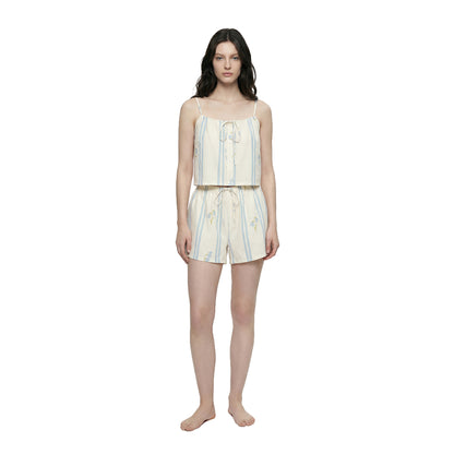 Top + Shorts Casual Women's Set