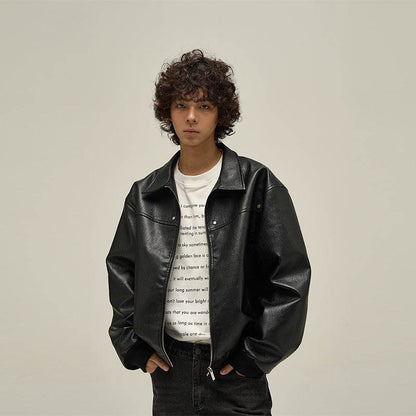 Retro Jacket For Men Black MuddyStock
