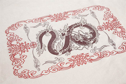 Dragon Pattern Printed Vest Women's Top MuddyStock