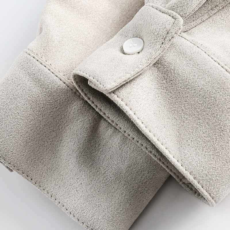 Irregular Patchwork Long Sleeve Shirt For Men And Women