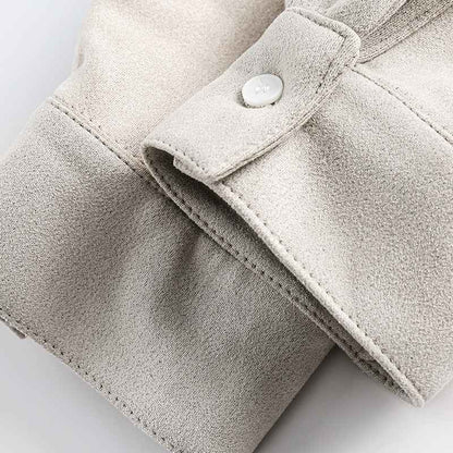 Irregular Patchwork Long Sleeve Shirt For Men And Women