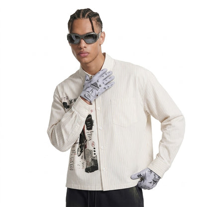 Boxy Striped Shirt For Men | MuddyStock Originals