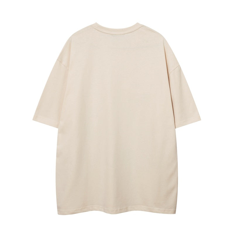 Fashion Cotton Short-sleeved T-shirt For Men And Women