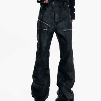 American High Street Wide Leg Jeans For Men