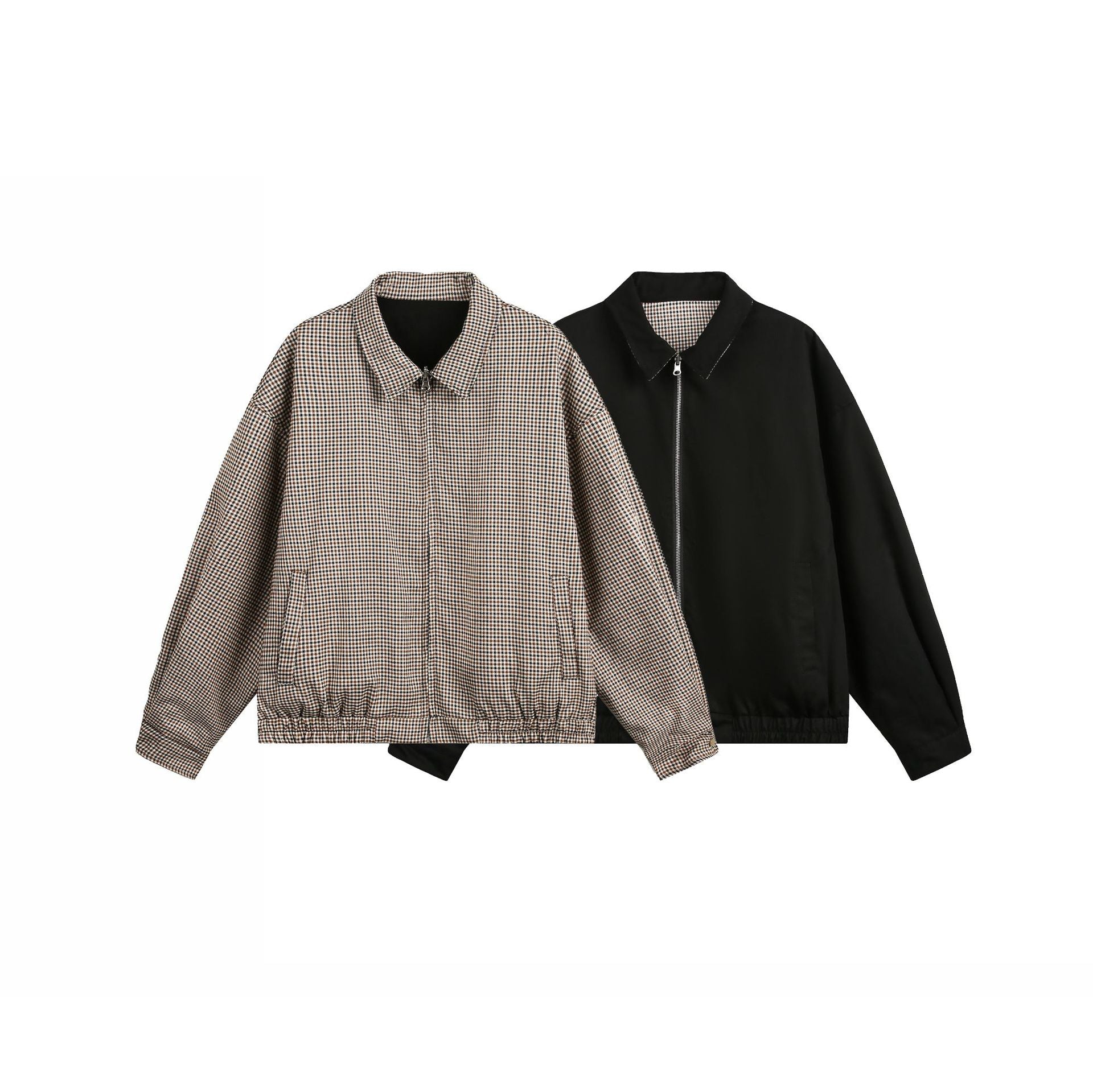 American Retro Clean Fit Reversible Jacket For Men And Women MuddyStock