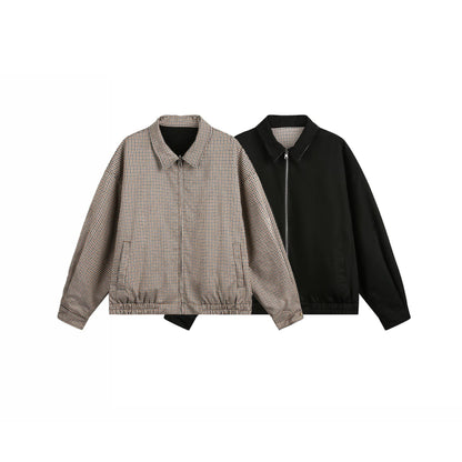 American Retro Clean Fit Reversible Jacket For Men And Women MuddyStock