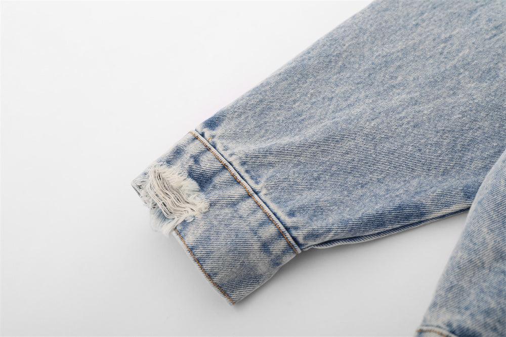 Paste Cloth Embroidery Spider Jacket For Women null