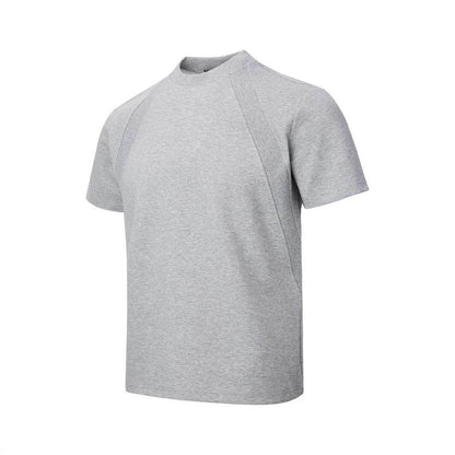 Air Layer Stitching Short Sleeve Top MuddyStock