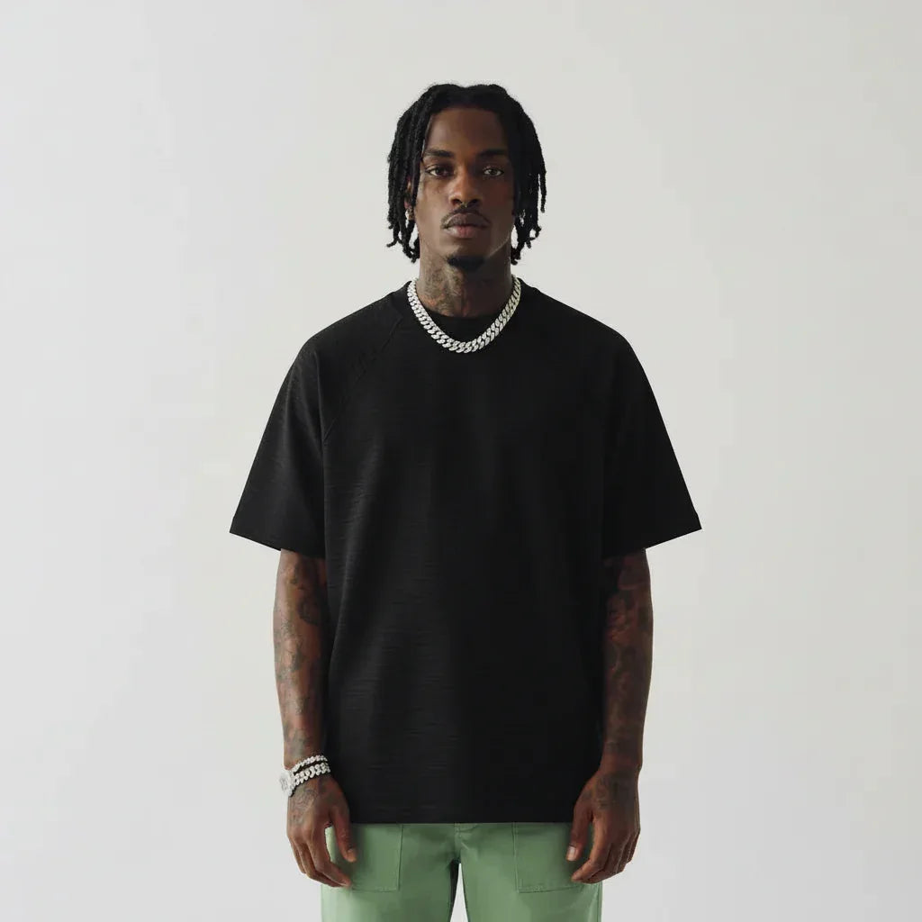 Air Layer Stitching Short Sleeve For Men MuddyStock