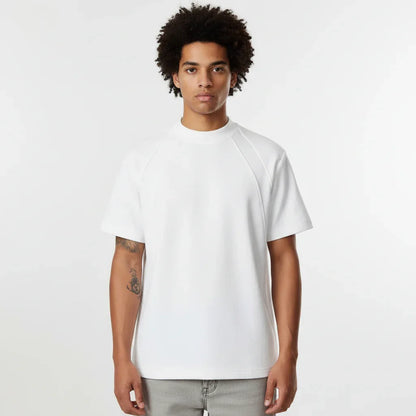 Air Layer Stitching Short Sleeve For Men MuddyStock