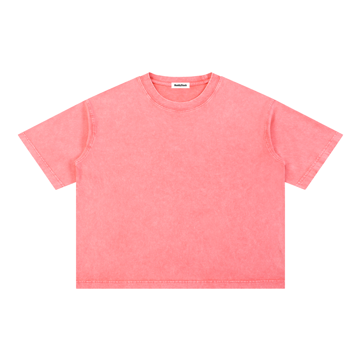 Mineral Wash Boxy Cotton T-Shirt For Men | MuddyStock Originals