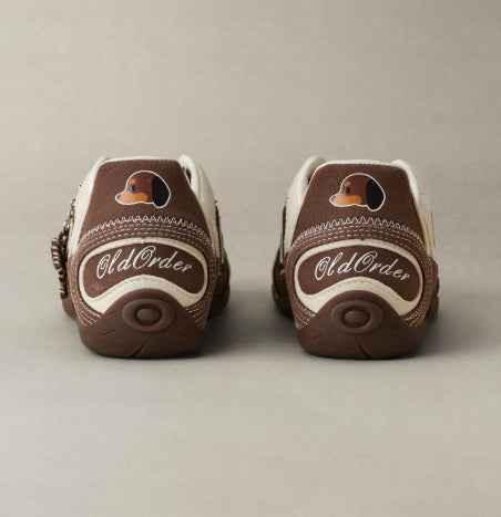Brown Dachshund Shoes For Men null