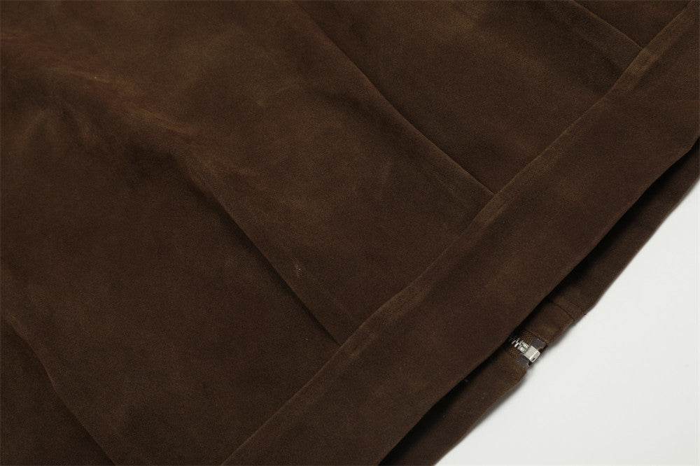 Fashion Loose Lapel Motorcycle Jacket Men MuddyStock