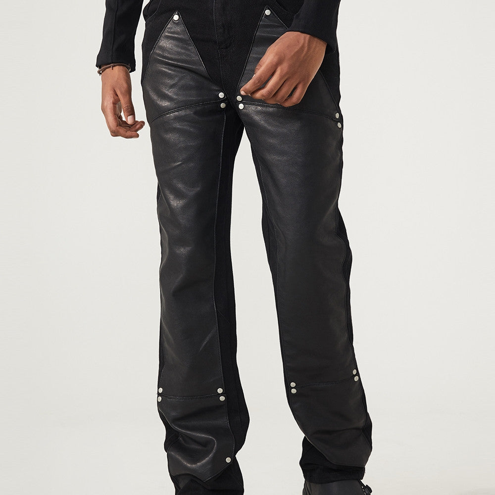 Straight Leg Fashion Pants For Men