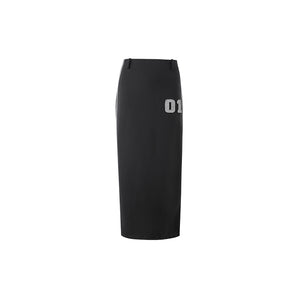 Retro Sports Casual Color Contrast Skirt For Women Dark Grey All Products