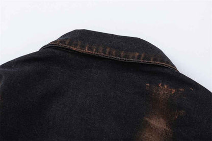 Ripped Jacket For Men MuddyStock