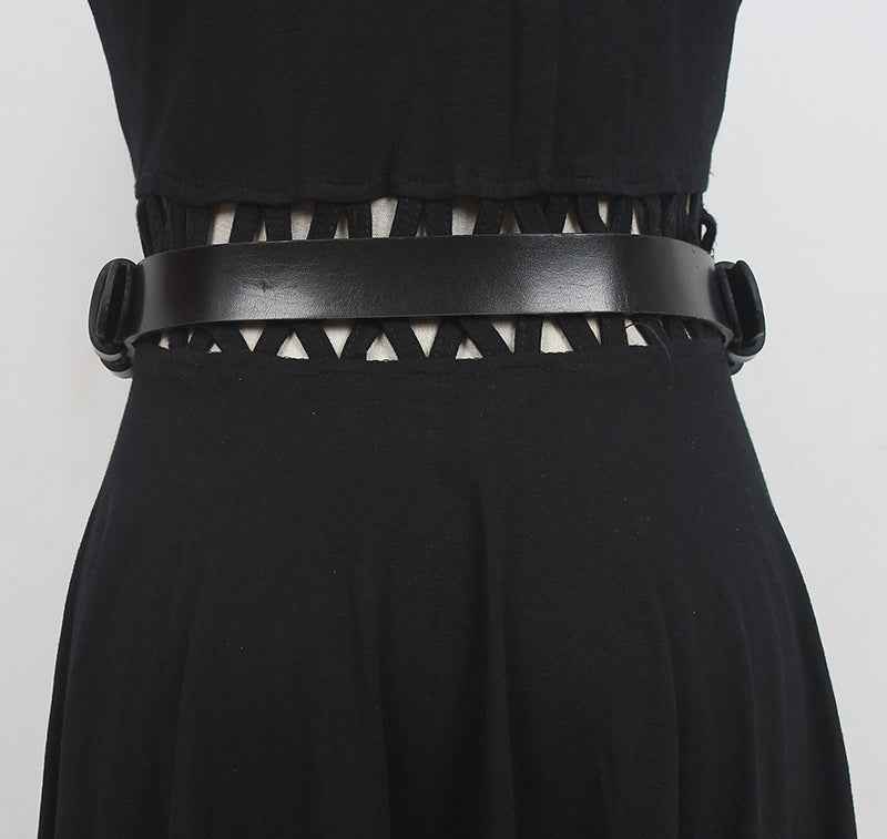 European And American Personalized Metal Chain Belt For Women