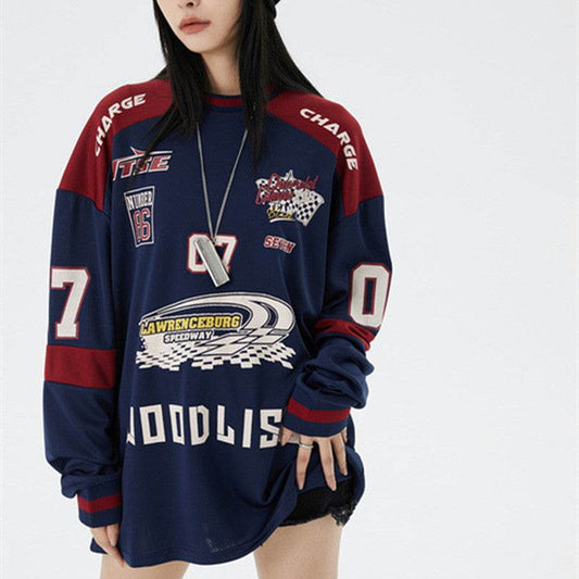 Street Vintage High Street Sports T-shirt For Men And Women MuddyStock