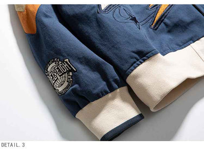 Embroidered Baseball Jacket For Men And Women MuddyStock
