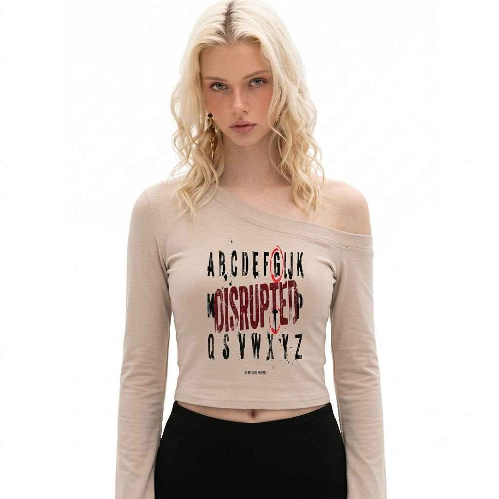 Women's Off-Shoulder Bell Sleeve T-Shirt | MuddyStock Originals