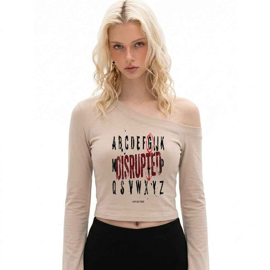 Women's Off-Shoulder Bell Sleeve T-Shirt | MuddyStock Originals