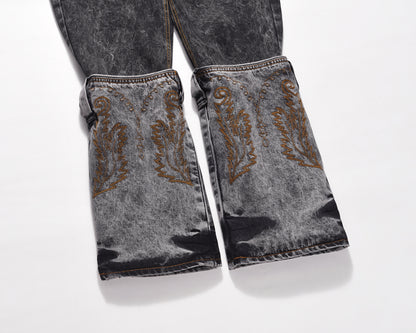Unique Design Straight Pants For Men And Women