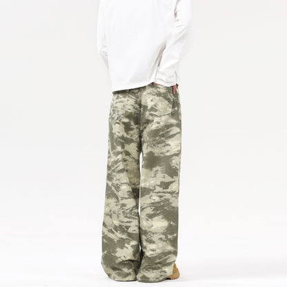 All-matching Baggy Straight Trousers For Men MuddyStock All Products