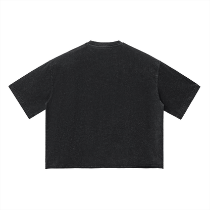 Vintage Wash Boxy T-Shirt For Men And Women | MuddyStock Originals