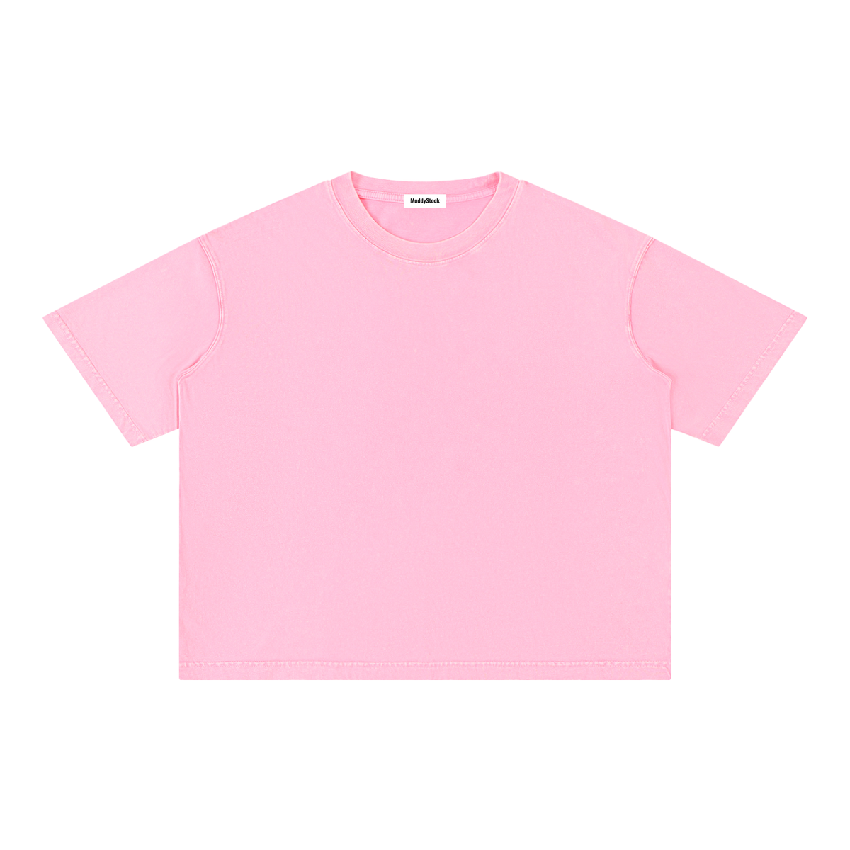 Mineral Wash Boxy Cotton T-Shirt For Men | MuddyStock Originals