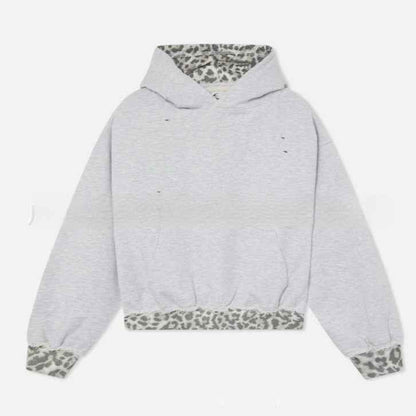 Hoodie With Fake Two-piece Design For Women MuddyStock