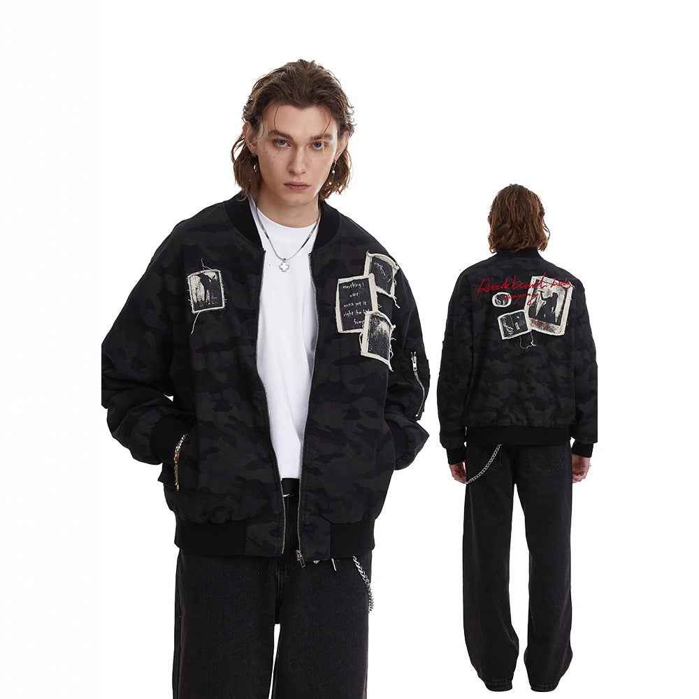 Vintage Detroit Patch Workwear Jacket For Men MuddyStock