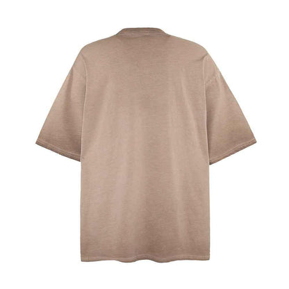 Gradient Tie-dye Casual T-shirt For Men null