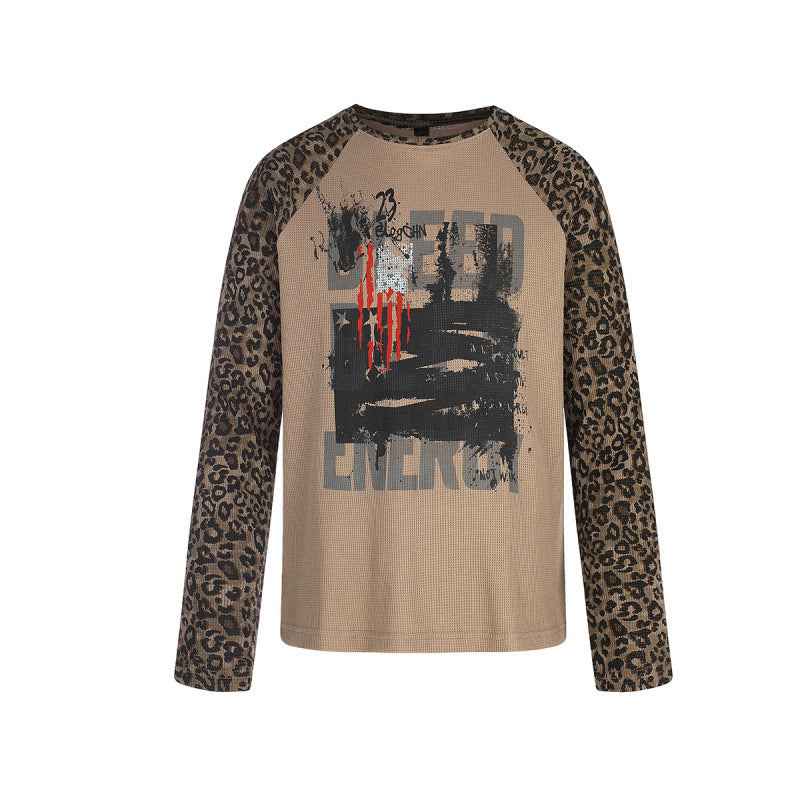 Letter Graffiti Print T-Shirt For Women