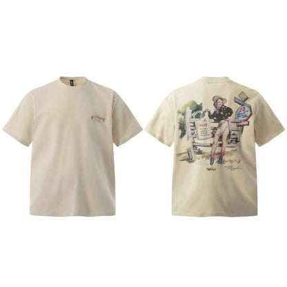 Men's Loose Leisure All-matching T-shirt