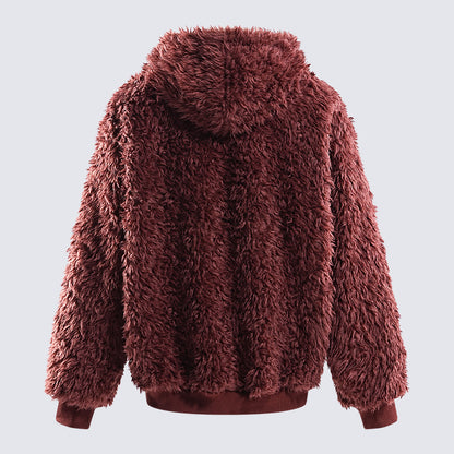 Plush Hoodie For Men And Women