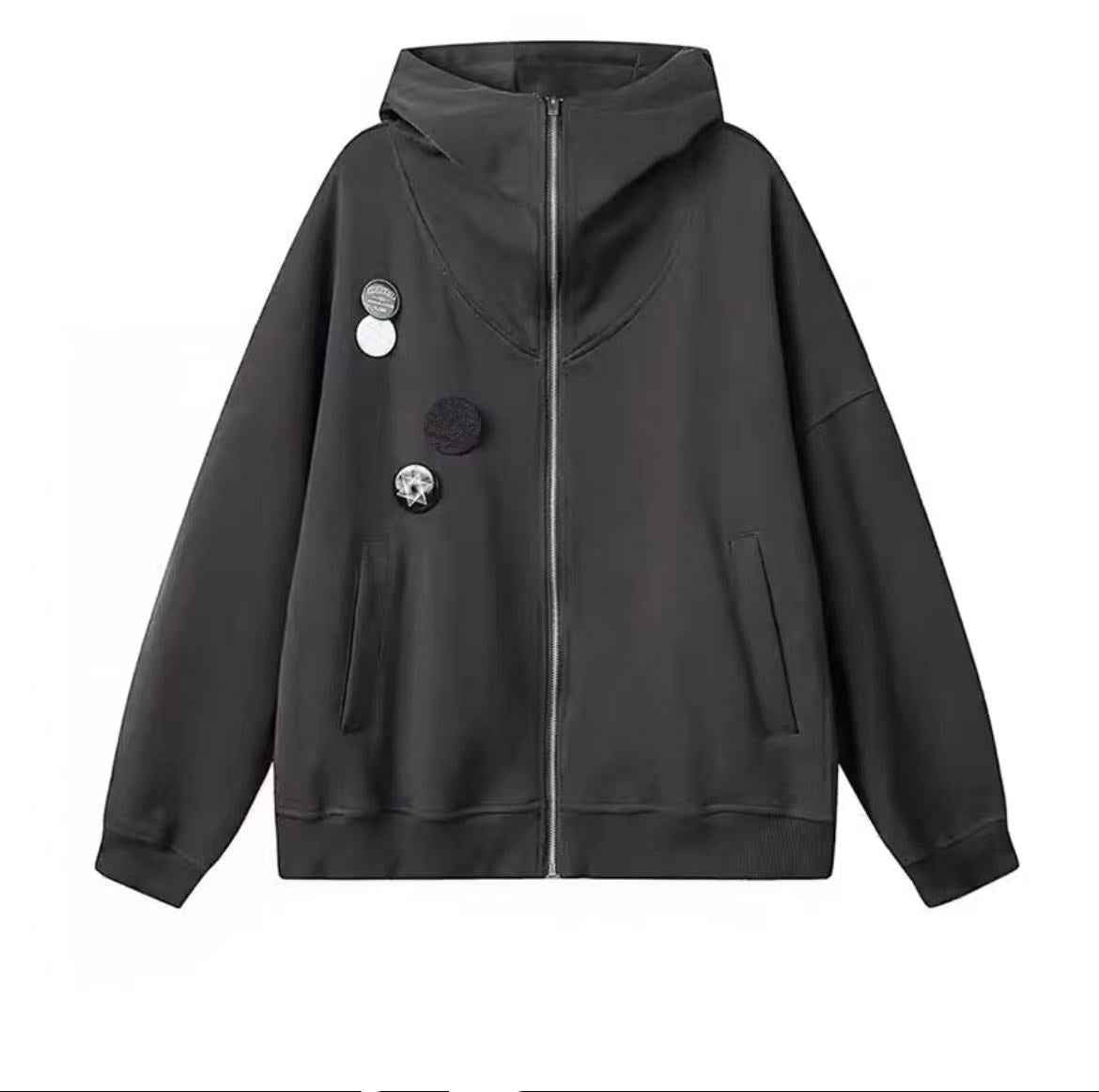 Outline Badge Hoodie For Men And Women MuddyStock